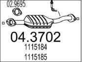 04.3702 MTS - Katalizator MTS MONDEO 1.8 16V