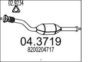 04.3719 MTS - Katalizator MTS CLIO 1.9 TD