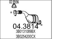 04.3814 MTS - Katalizator MTS A4 1.9 TDI