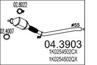 04.3903 MTS - Katalizator MTS A3 1.9 TDI