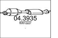 04.3935 MTS - Katalizator MTS AR156 2.4 JTD