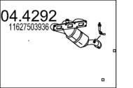 04.4292 MTS - Katalizator MTS BMW 520i