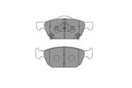 KBP-2067 - Klocki hamulcowe KAVO (odp.GDB3600) HONDA CIVIC IX 12-