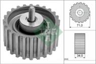 532 0441 10 - Rolka prowadząca INA FIAT