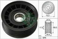 532 0649 10 - Rolka prowadząca INA FORD VOLVO