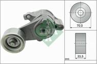 534 0566 10 - Rolka paska w-klin.INA TOYOTA