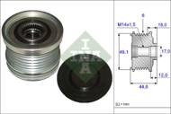 535 0182 10 - Sprzęgło alternatora INA FORD