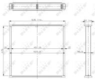 18721 NRF - Chłodnica silnika NRF /wkład/ 