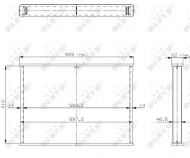 18726 NRF - Chłodnica silnika NRF /wkład/ 