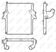 30021X NRF - Chłodnica powietrza (intercooler) NRF 