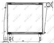 30171 NRF - Chłodnica powietrza (intercooler) NRF 