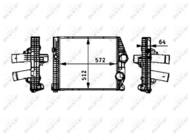 30211 NRF - Chłodnica powietrza (intercooler) NRF 