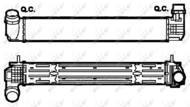 30268 NRF - Chłodnica powietrza (intercooler) NRF 