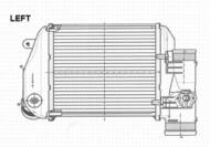 30767 NRF - Chłodnica powietrza (intercooler) NRF 