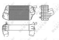 30833 NRF - Chłodnica powietrza (intercooler) NRF 