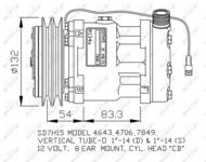 32130G NRF - Kompresor klimatyzacji NRF 