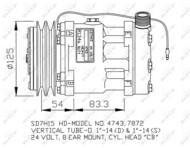 32134G NRF - Kompresor klimatyzacji NRF 