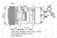 32217G NRF - Kompresor klimatyzacji NRF 