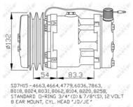 32238 NRF - Kompresor klimatyzacji NRF 