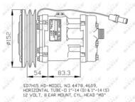 32756G NRF - Kompresor klimatyzacji NRF 