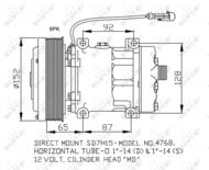 32877 NRF - Kompresor klimatyzacji NRF 