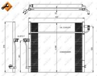 350080 NRF - Skraplacz klimatyzacji NRF 