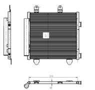 350445 NRF - Skraplacz klimatyzacji NRF 