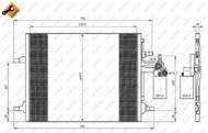 35930 NRF - Skraplacz klimatyzacji NRF /z osuszaczem/