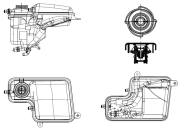 454034 NRF - Zbiornik wyrównawczy płynu chłodzącego NRF