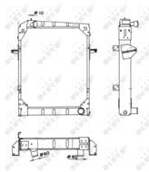 52004 NRF - Chłodnica silnika NRF 