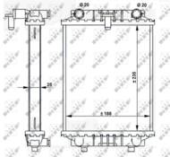 59183 NRF - Chłodnica silnika NRF 
