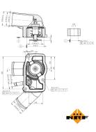 725010 NRF - Termostat NRF 