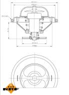 725071 NRF - Termostat NRF 