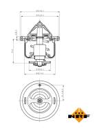 725110 NRF - Termostat NRF 