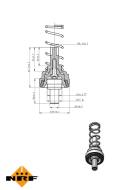 725204 NRF - Termostat NRF 