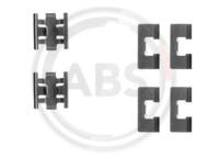 1091Q ABS - Zestaw instalacyjny klocków hamulcowych ABS