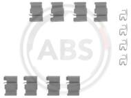 1133Q ABS - Zestaw instalacyjny klocków hamulcowych ABS /tył/TOYOTA LAND CRUISER J8