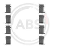 1162Q ABS - Zestaw instalacyjny klocków hamulcowych ABSMITSUBISHI