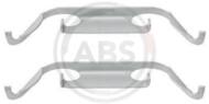 1222Q ABS - Zestaw instalacyjny klocków hamulcowych ABS BMW X5