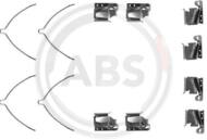 1269Q ABS - Zestaw instalacyjny klocków hamulcowych ABSTOYOTA /system AKEBONO/
