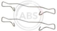 1755Q ABS - Zestaw instalacyjny klocków hamulcowych ABSRENAULT/VOLVO ESPACE/C70