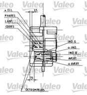 251105 VAL - Włącznik zesp.VALEO RENAULT