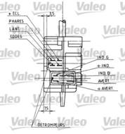 251106 VAL - Włącznik zesp.VALEO RENAULT