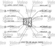 251162 VAL - Włącznik zesp.VALEO LANCIA