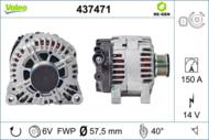 437471 VAL - Alternator VALEO /regenerowany/