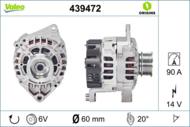 439472 VAL - Alternator VALEO FIAT