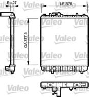 734330 VAL - Chłodnica wody VALEO GM