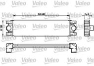 817115 VAL - Chłodnica powietrza (intercooler) VALEO OPEL/RENAULT