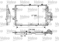 817609 VAL - Skraplacz klimat.VALEO OPEL