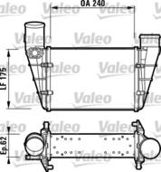 817625 VAL - Chłodnica powietrza (intercooler) VALEO VAG